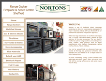 Tablet Screenshot of everhot-cookers.nortons.co.uk