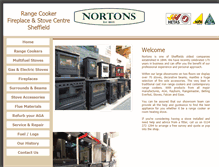 Tablet Screenshot of falcon-cookers-derbyshire.nortons.co.uk
